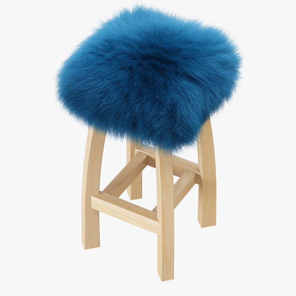 Gwyn Baa Bar Stool 3D model_2
