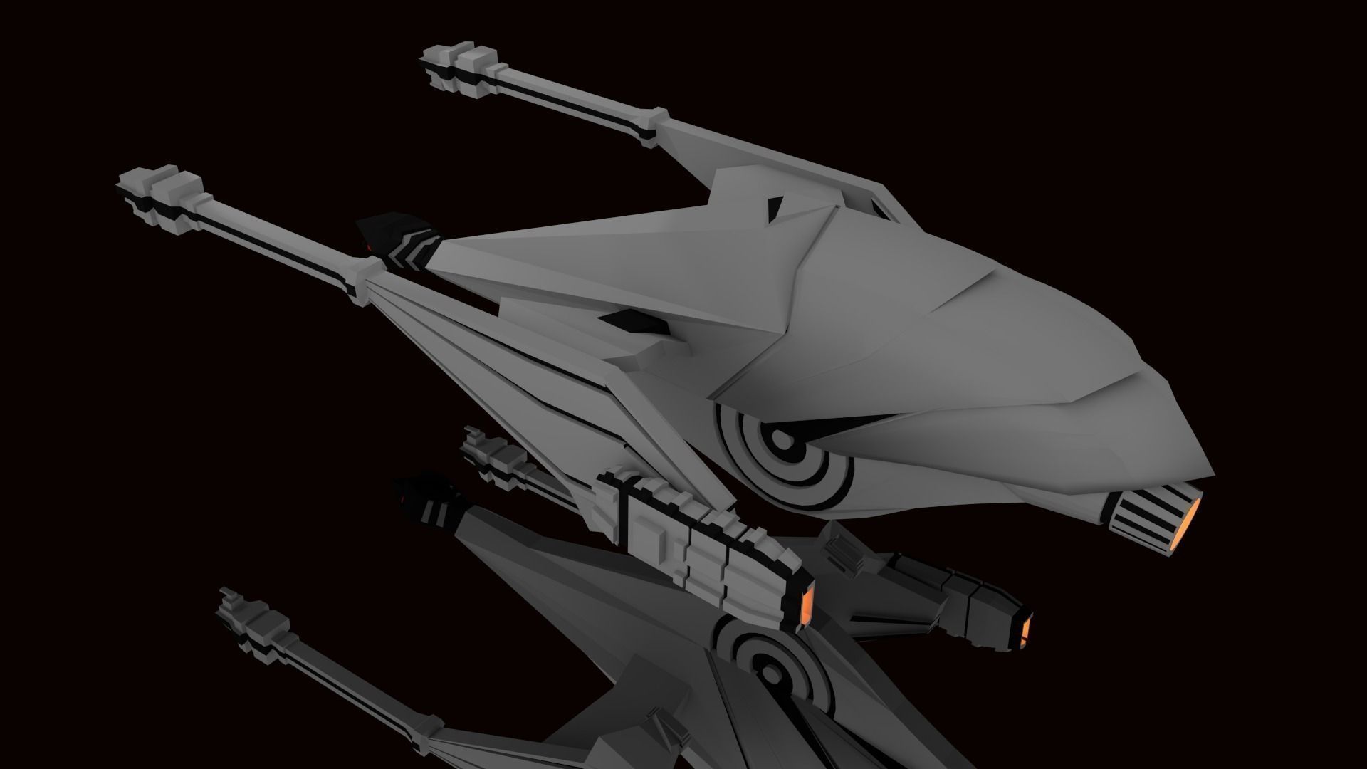 R3 Starchaser Flagship 3D print model_1