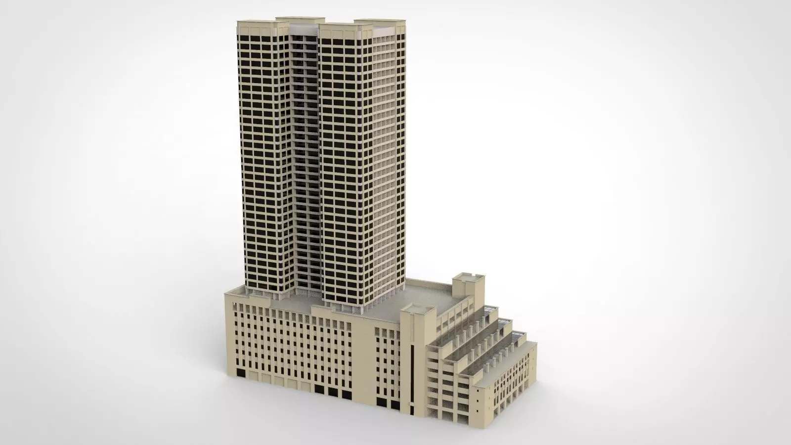 Building Free 3D model