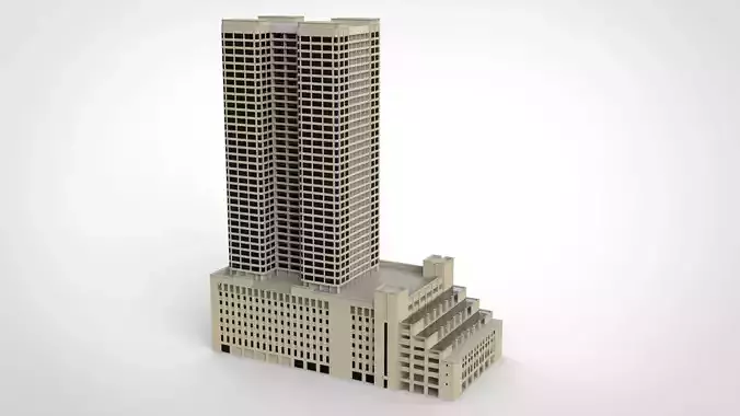 building Free 3D model