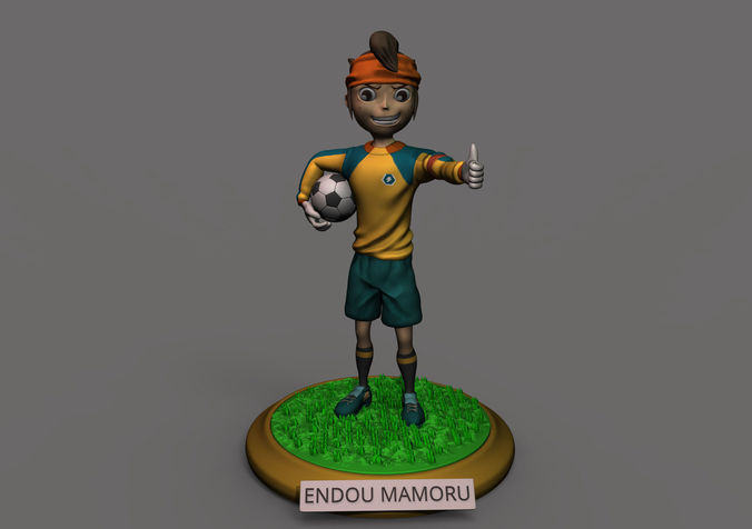 Action Figure Endou Mamoru  3D print model