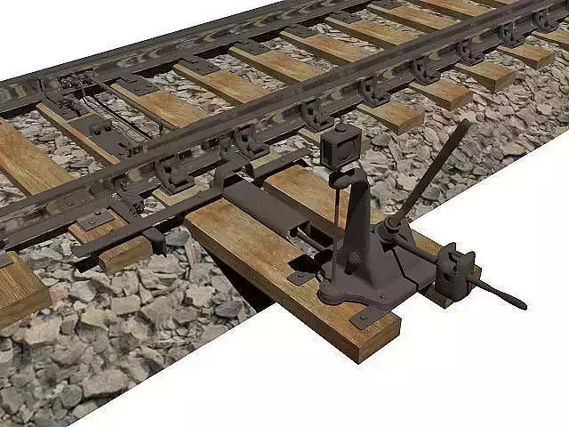 Railway arrow 3D model