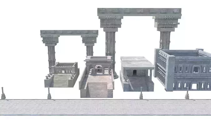 ancient greek roman temples buildings architecture