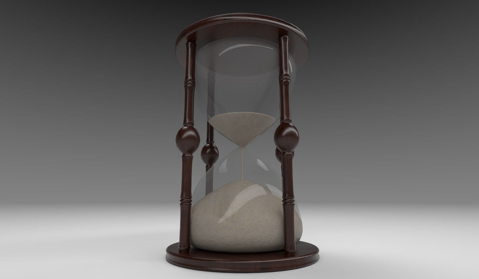 Hourglass AD 3D model_2