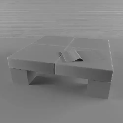 Table coffee with magazine