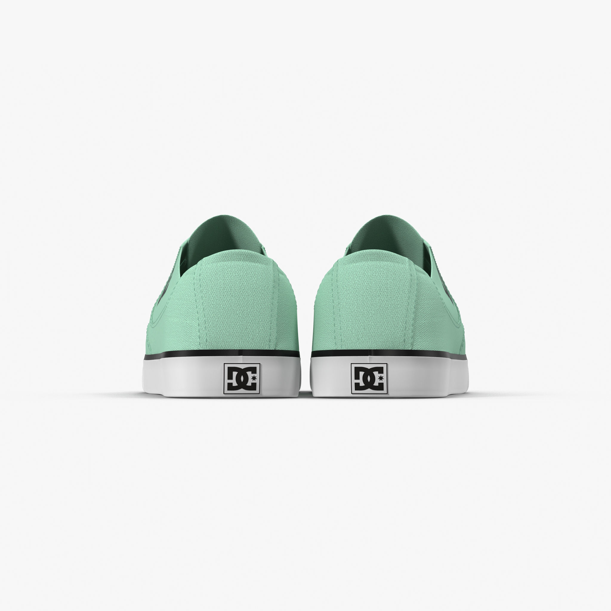 DC Shoes - Flash TX - 10 Colors Low-poly 3D model_65