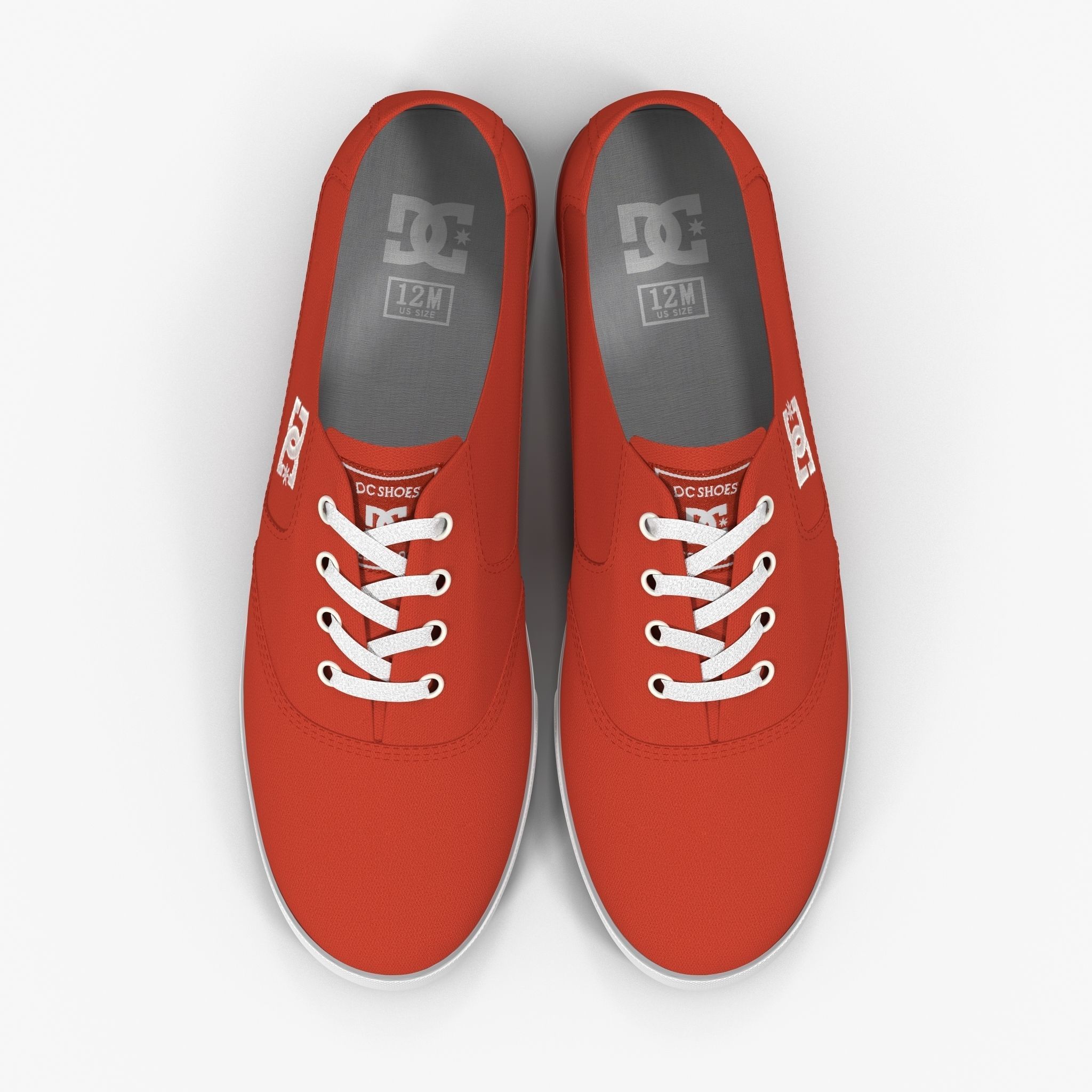 DC Shoes - Flash TX - 10 Colors Low-poly 3D model_26