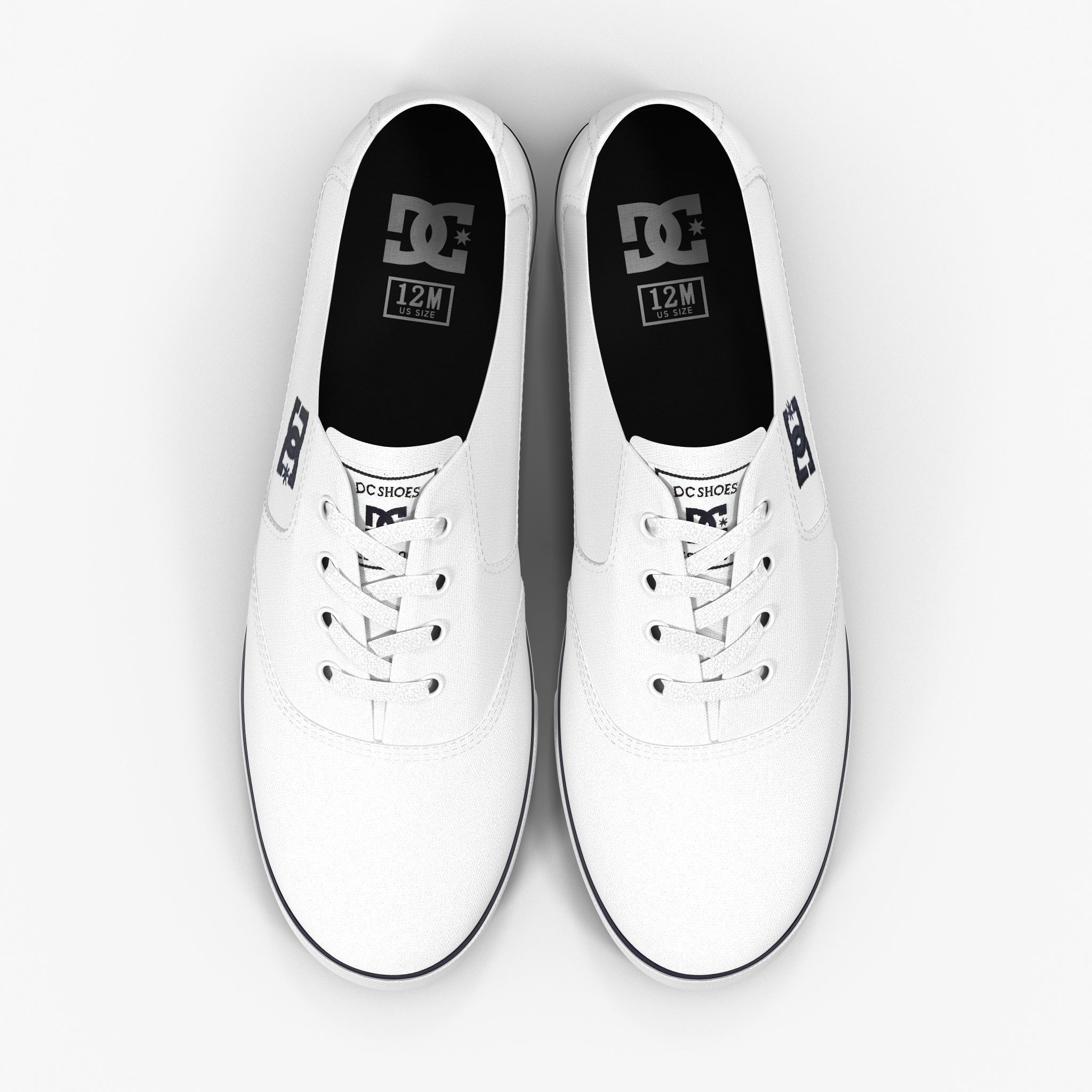 DC Shoes - Flash TX - 10 Colors Low-poly 3D model_89