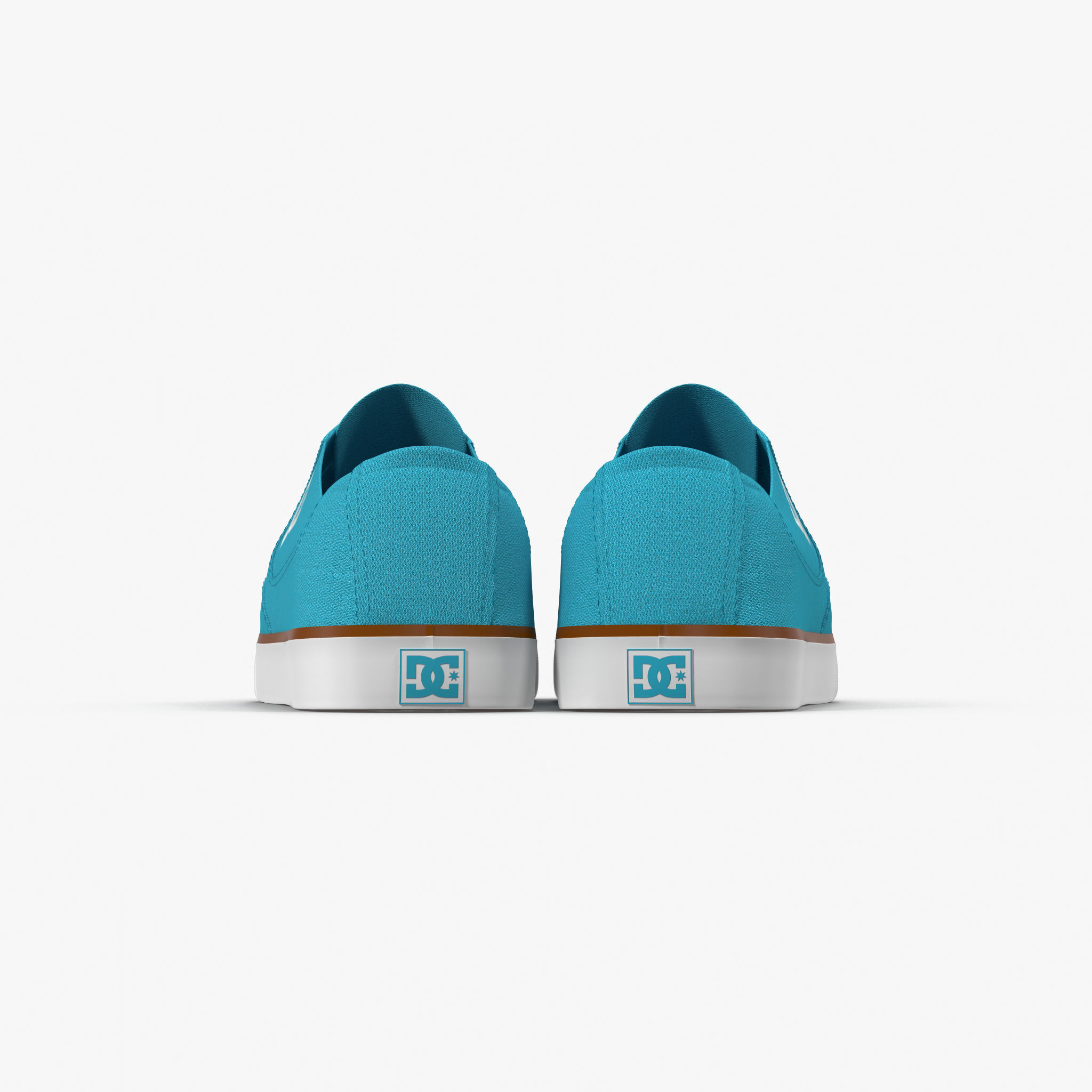 DC Shoes - Flash TX - 10 Colors Low-poly 3D model_83
