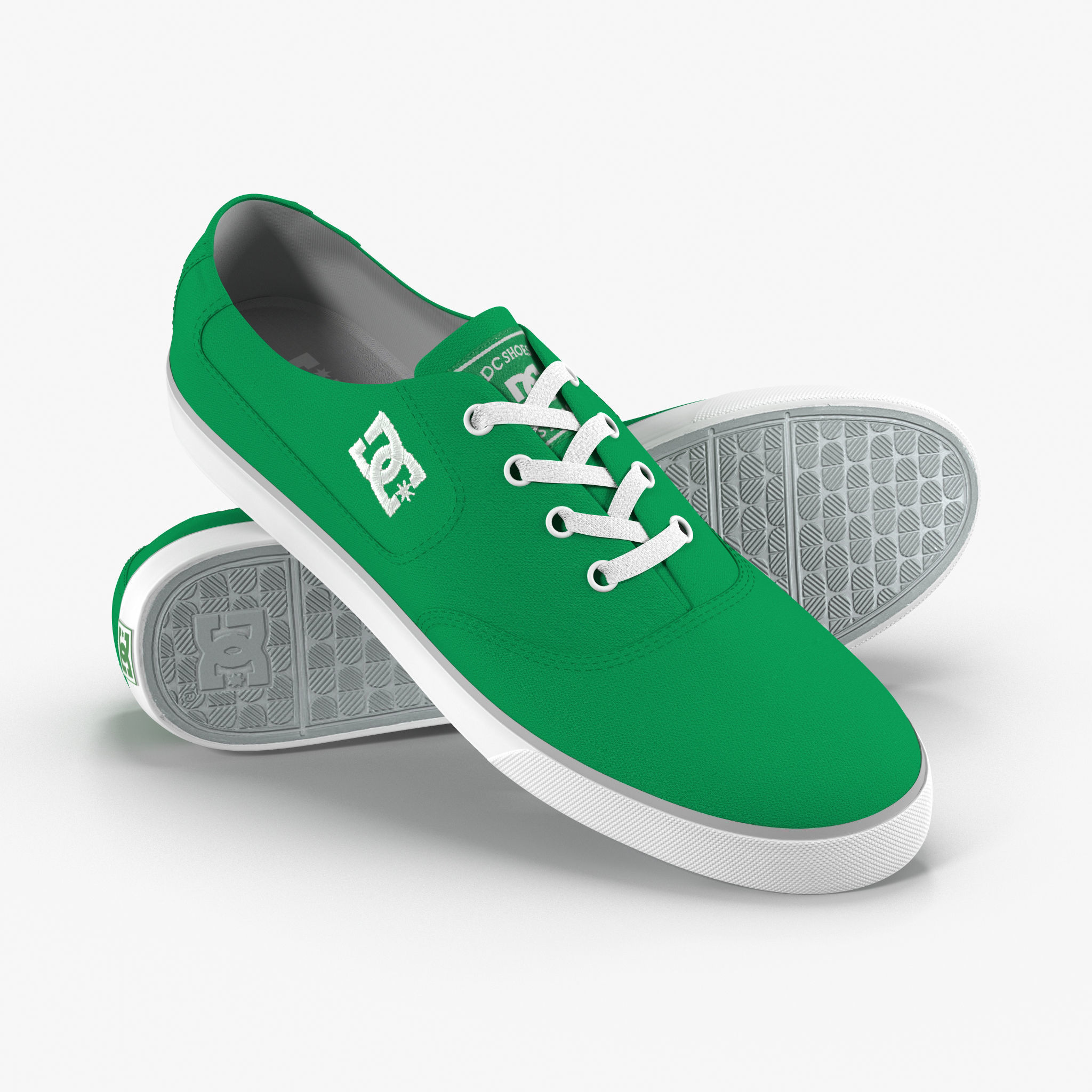 DC Shoes - Flash TX - 10 Colors Low-poly 3D model_41