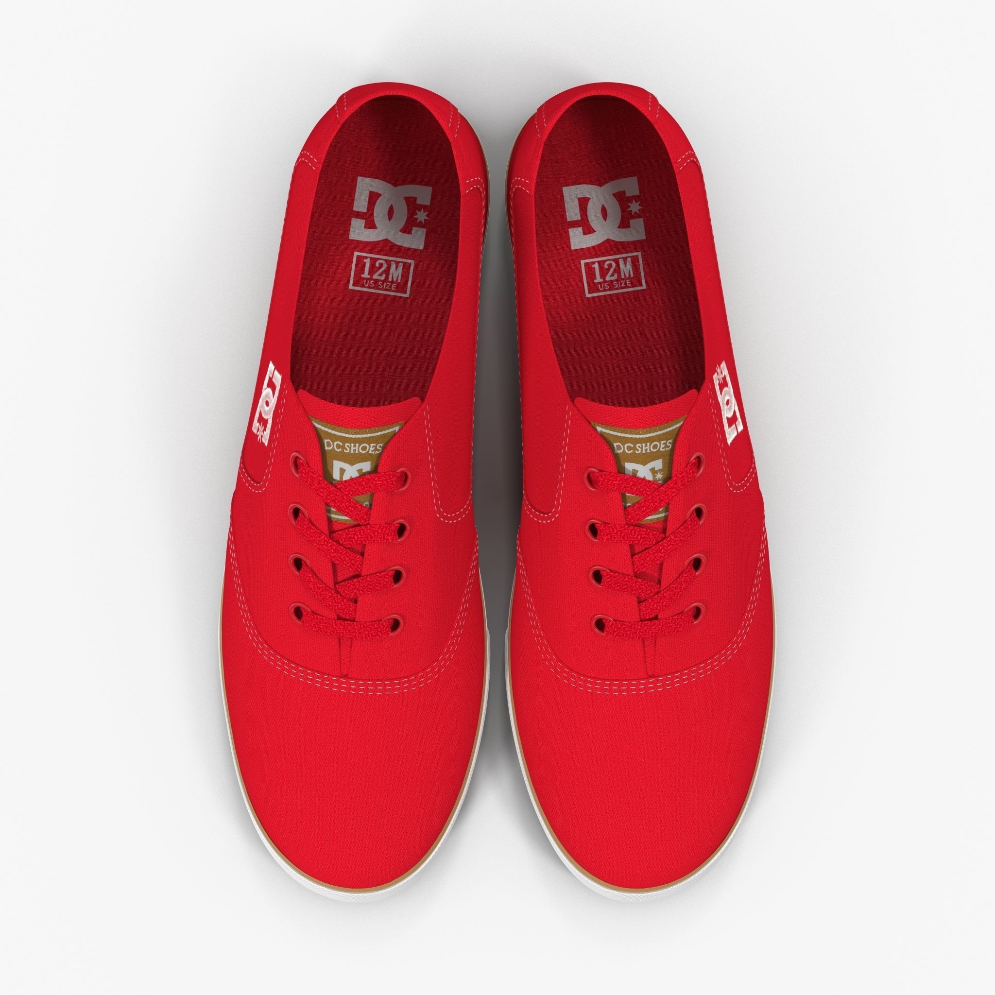 DC Shoes - Flash TX - 10 Colors Low-poly 3D model_71