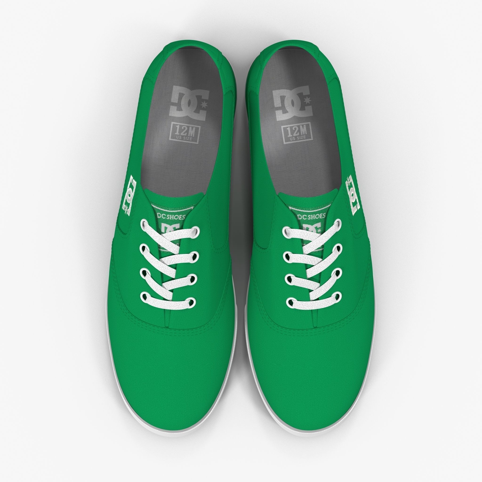 DC Shoes - Flash TX - 10 Colors Low-poly 3D model_44
