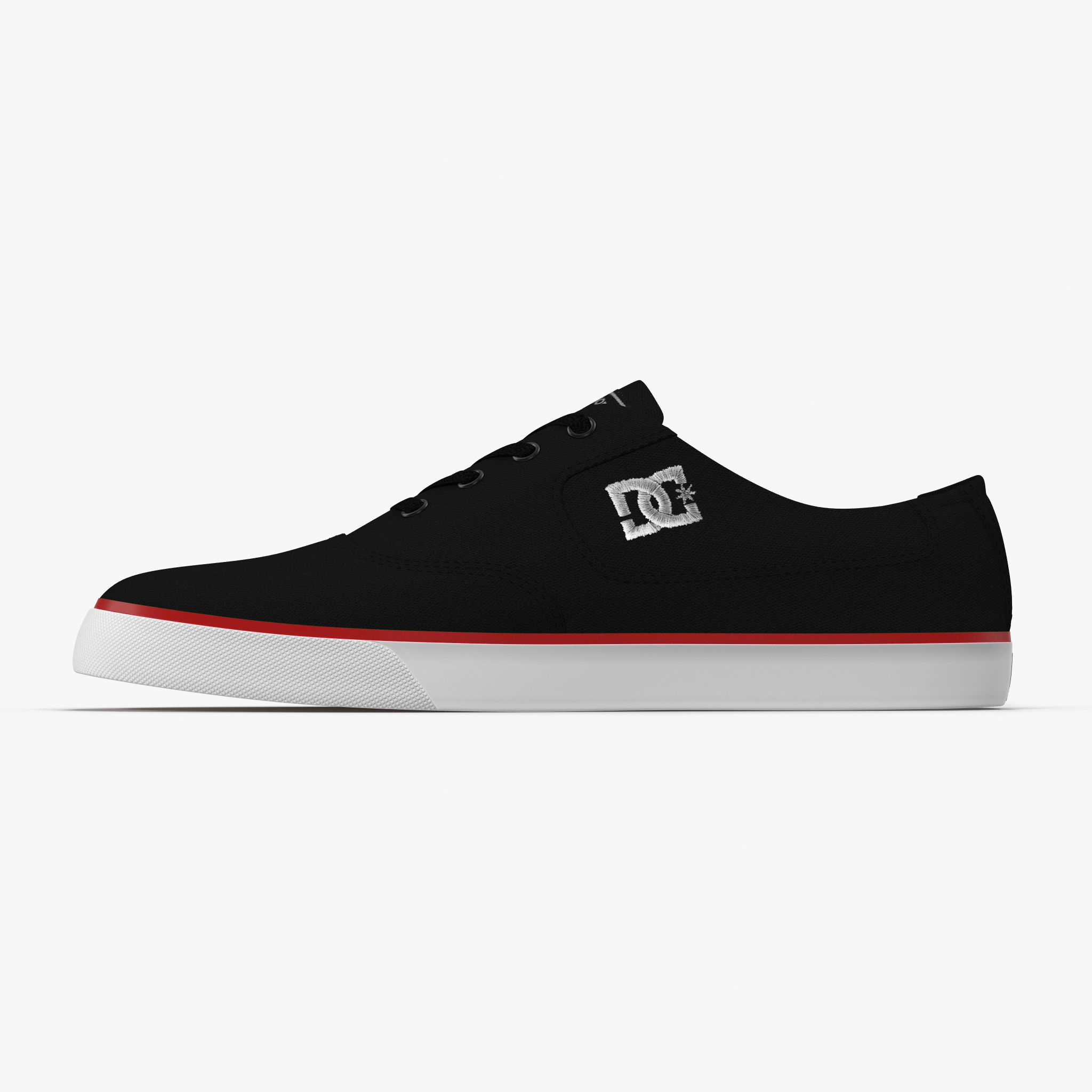 DC Shoes - Flash TX - 10 Colors Low-poly 3D model_12