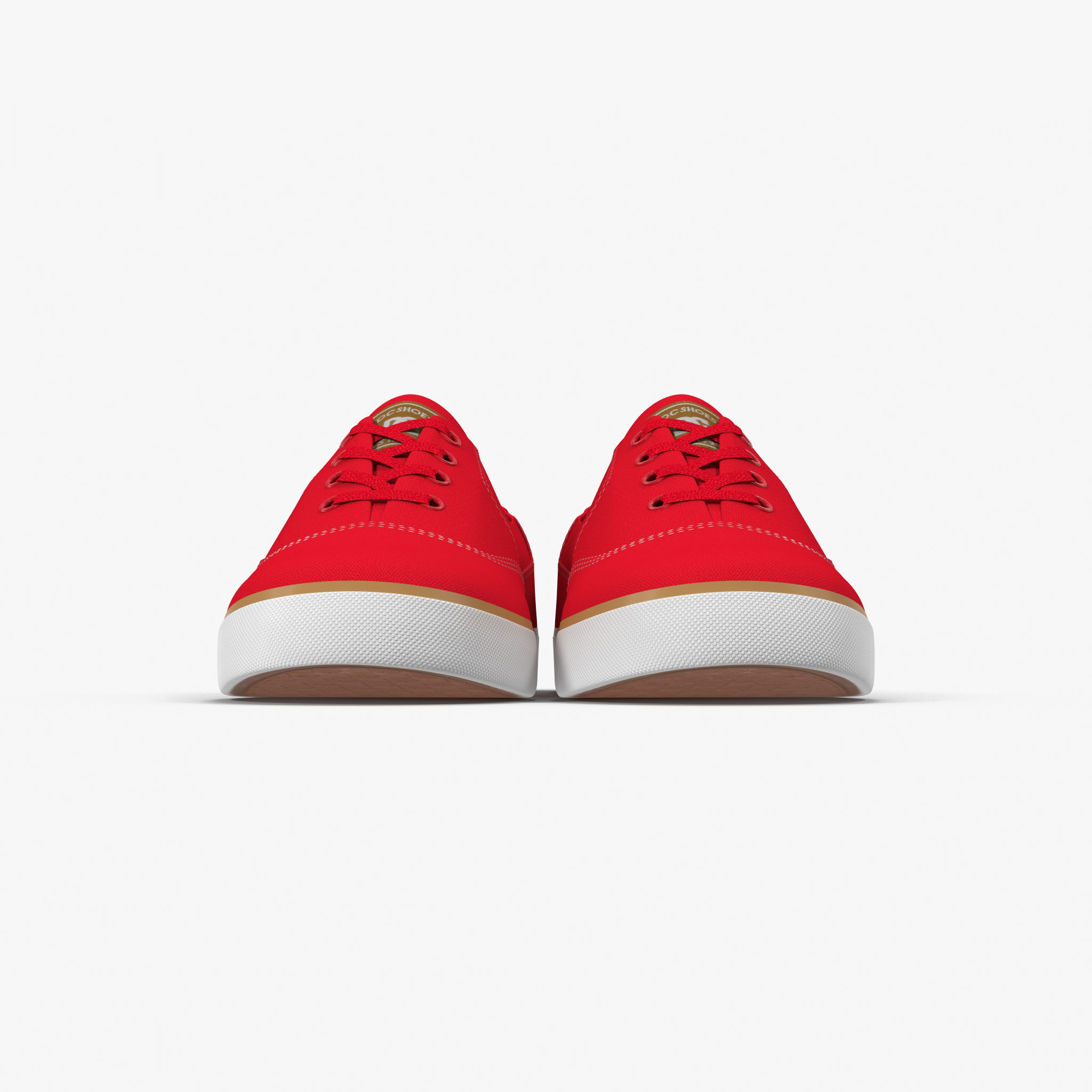DC Shoes - Flash TX - 10 Colors Low-poly 3D model_73