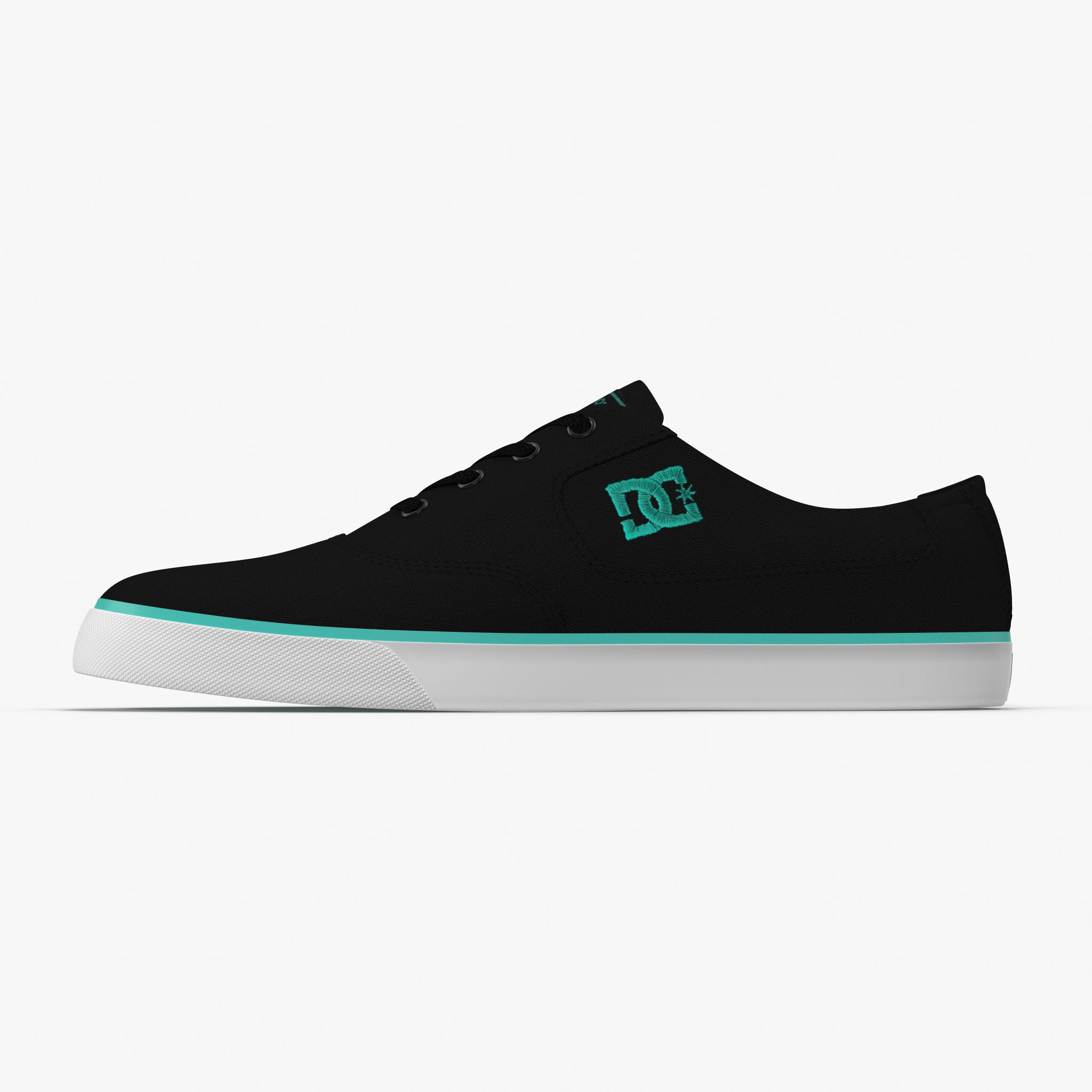 DC Shoes - Flash TX - 10 Colors Low-poly 3D model_21