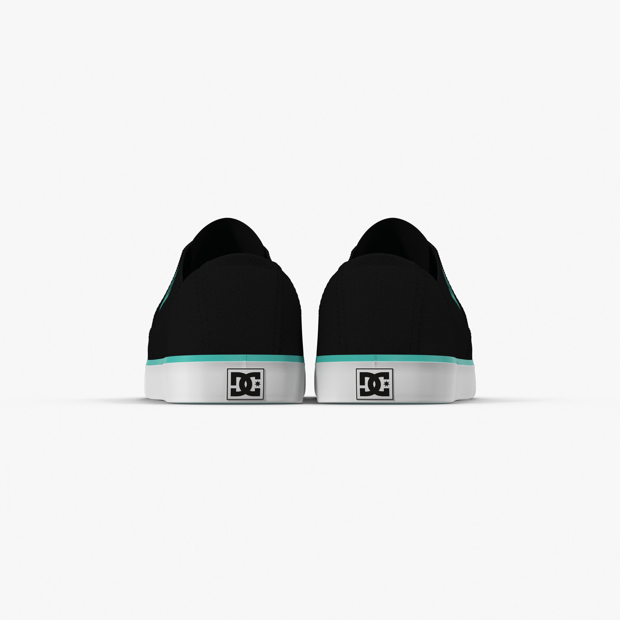 DC Shoes - Flash TX - 10 Colors Low-poly 3D model_20