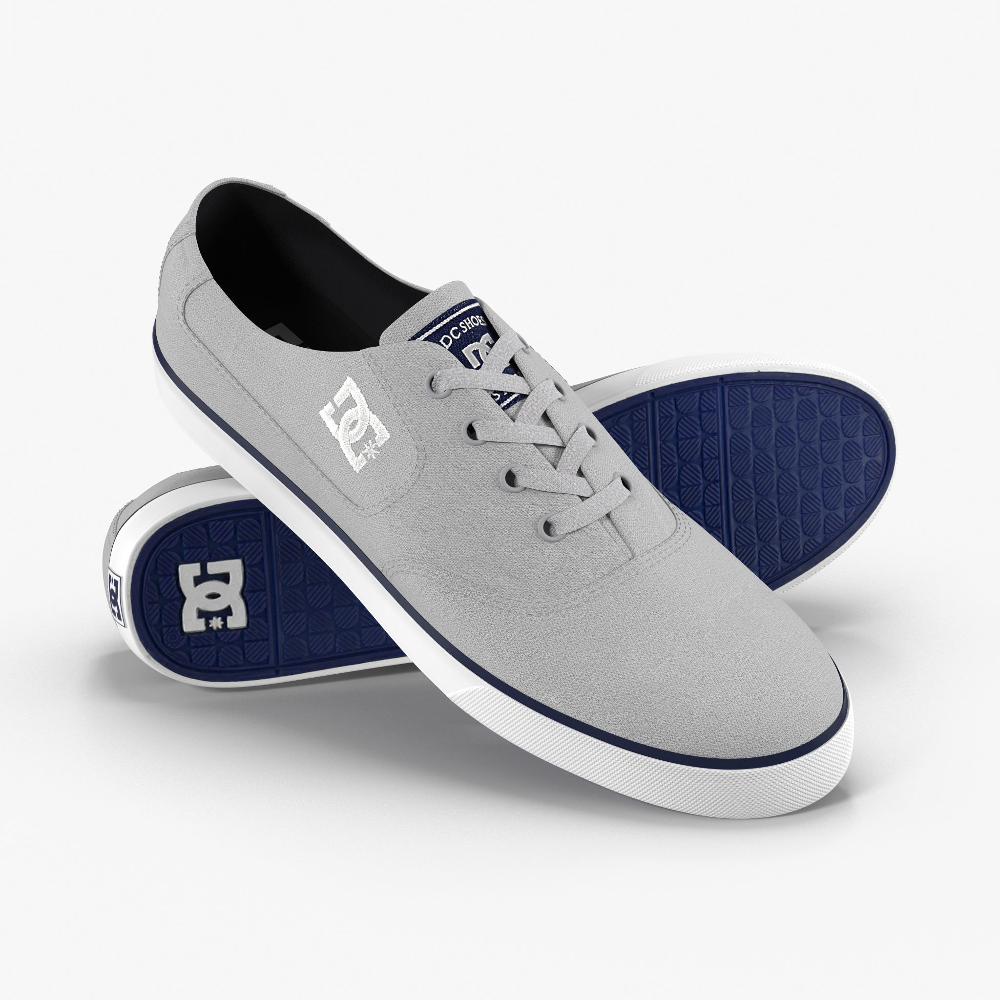 DC Shoes - Flash TX - 10 Colors Low-poly 3D model_50