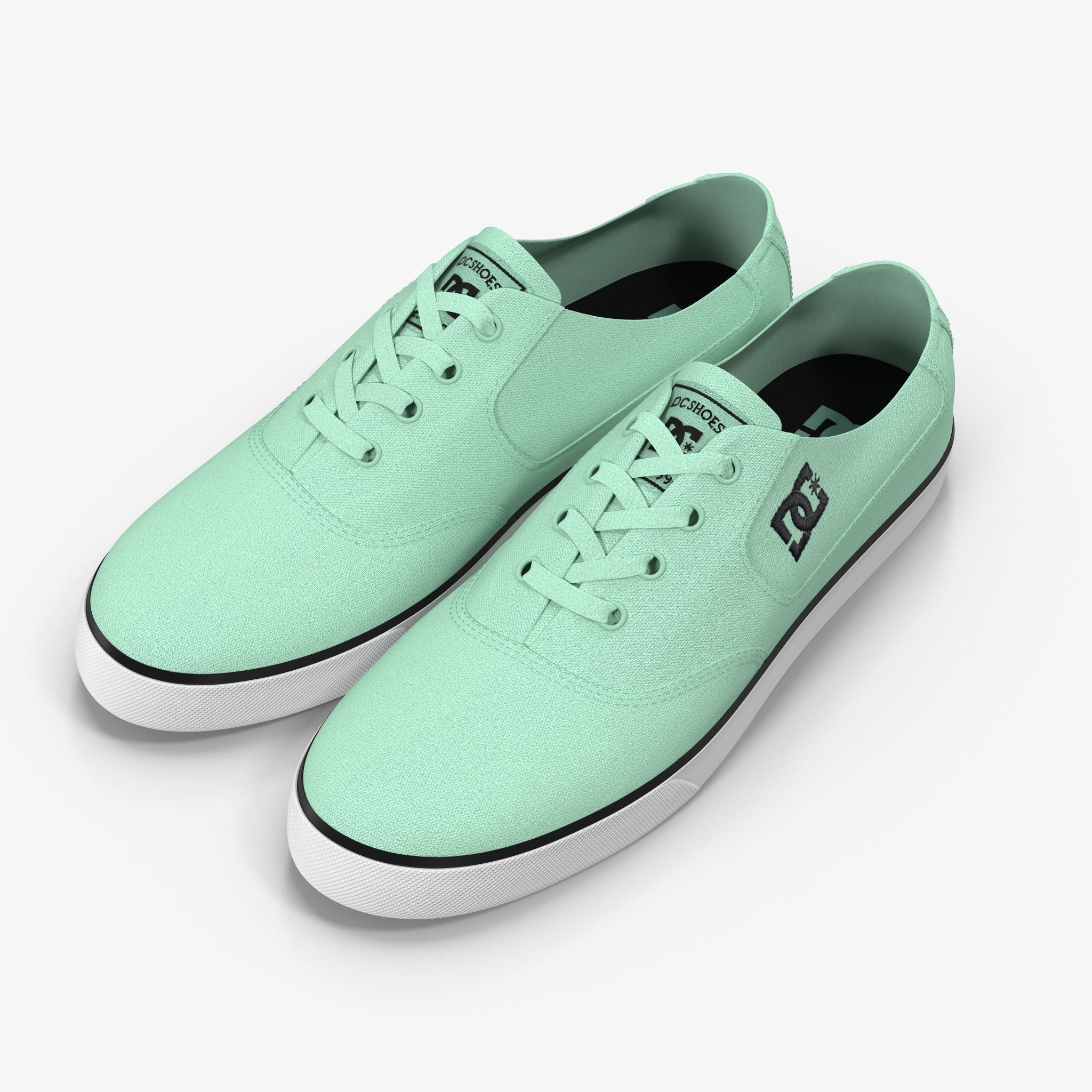 DC Shoes - Flash TX - 10 Colors Low-poly 3D model_60