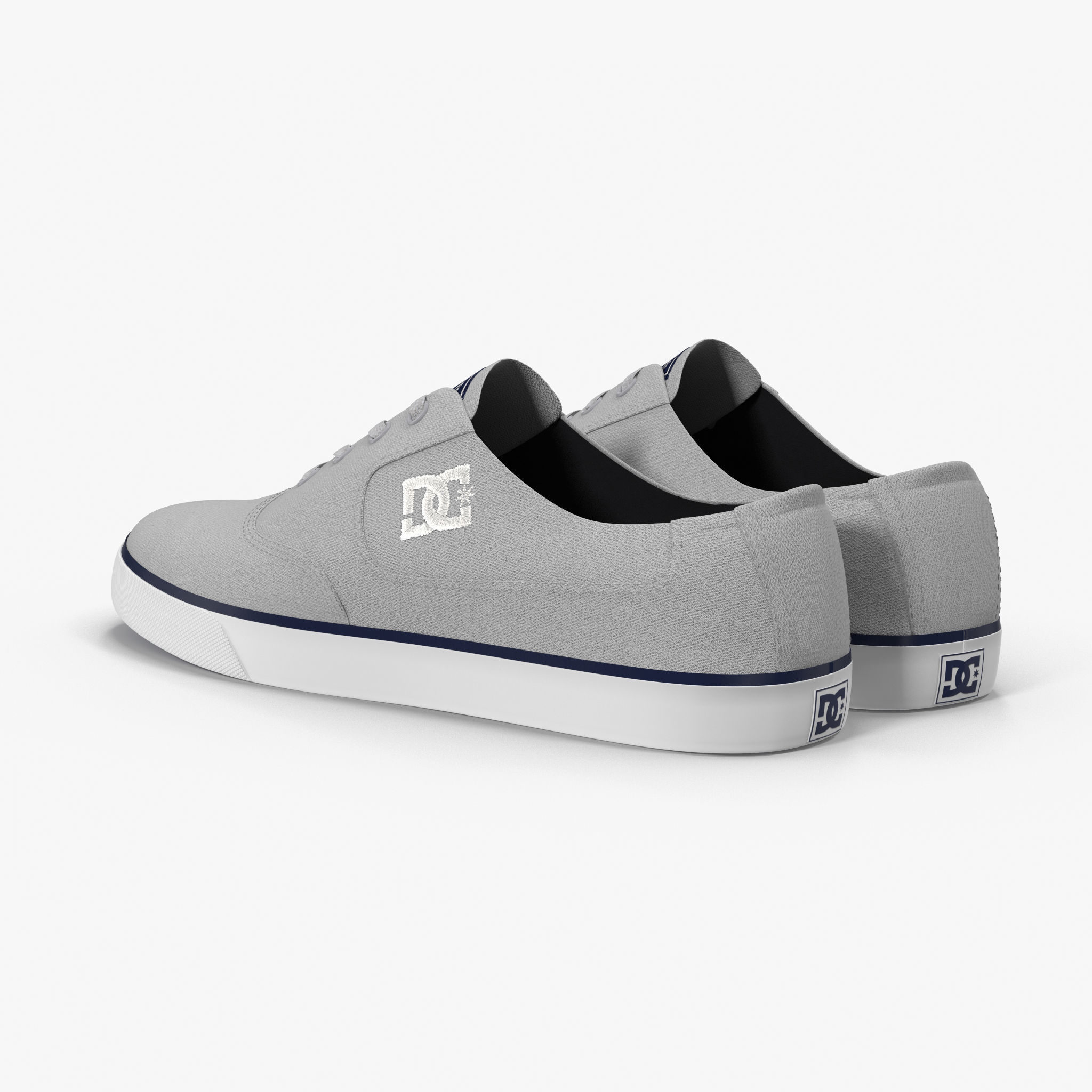 DC Shoes - Flash TX - 10 Colors Low-poly 3D model_52