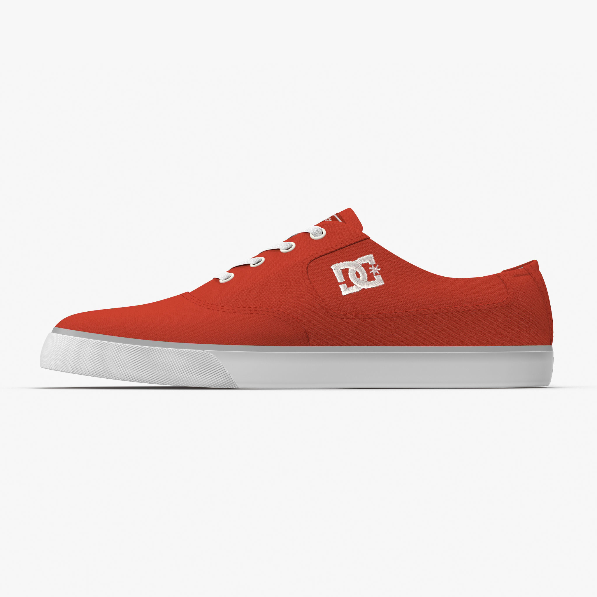 DC Shoes - Flash TX - 10 Colors Low-poly 3D model_30