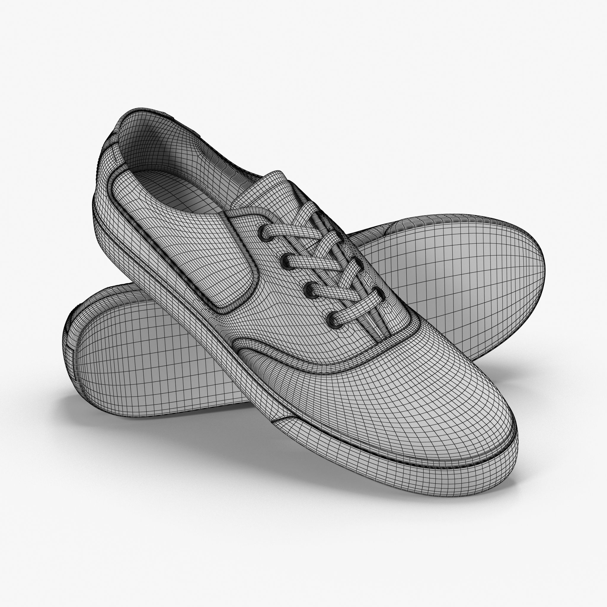 DC Shoes - Flash TX - 10 Colors Low-poly 3D model_5