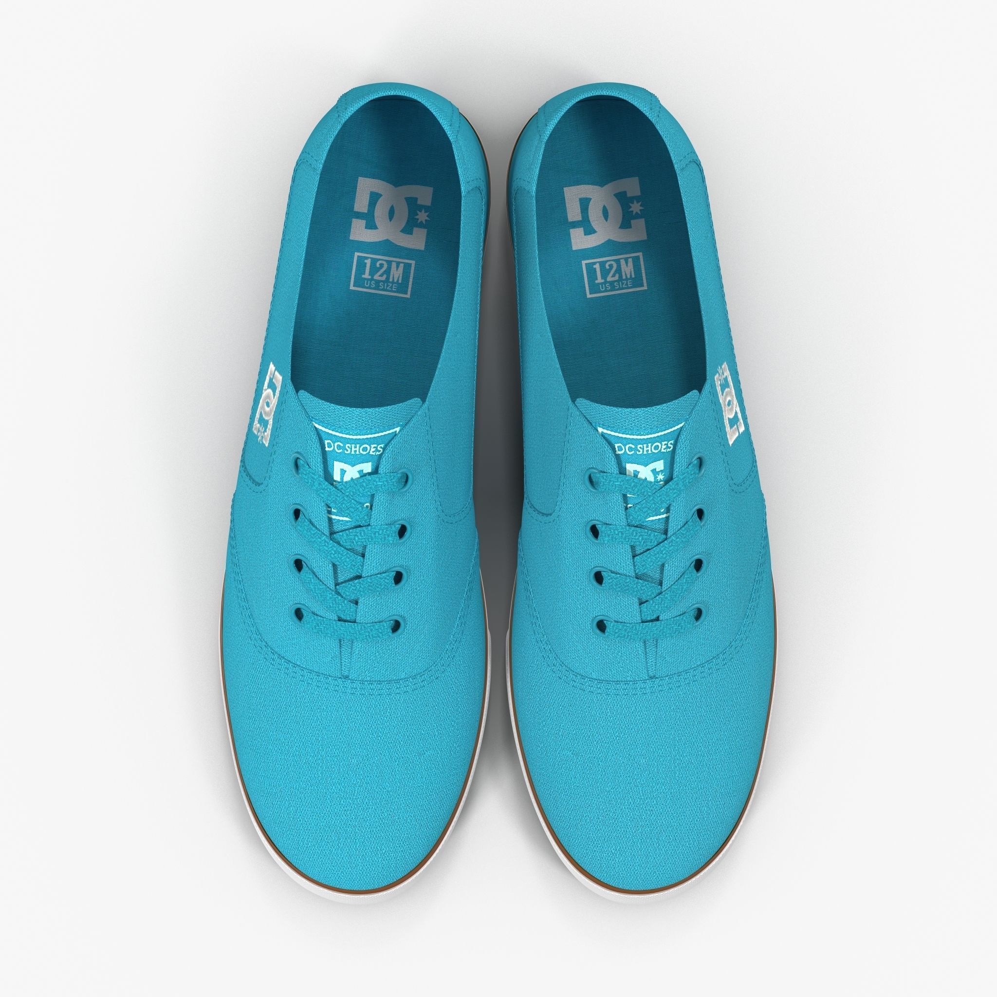 DC Shoes - Flash TX - 10 Colors Low-poly 3D model_80
