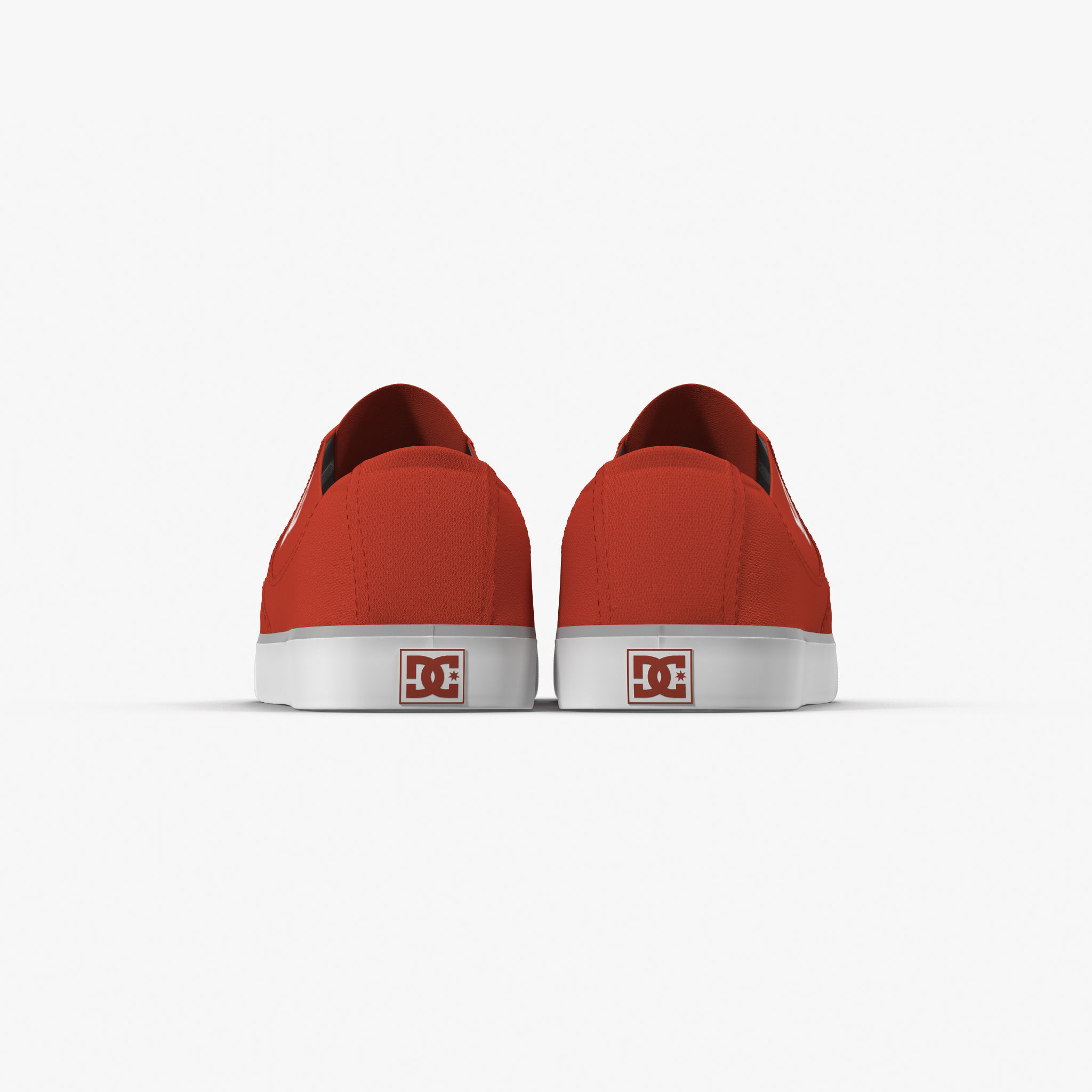 DC Shoes - Flash TX - 10 Colors Low-poly 3D model_29