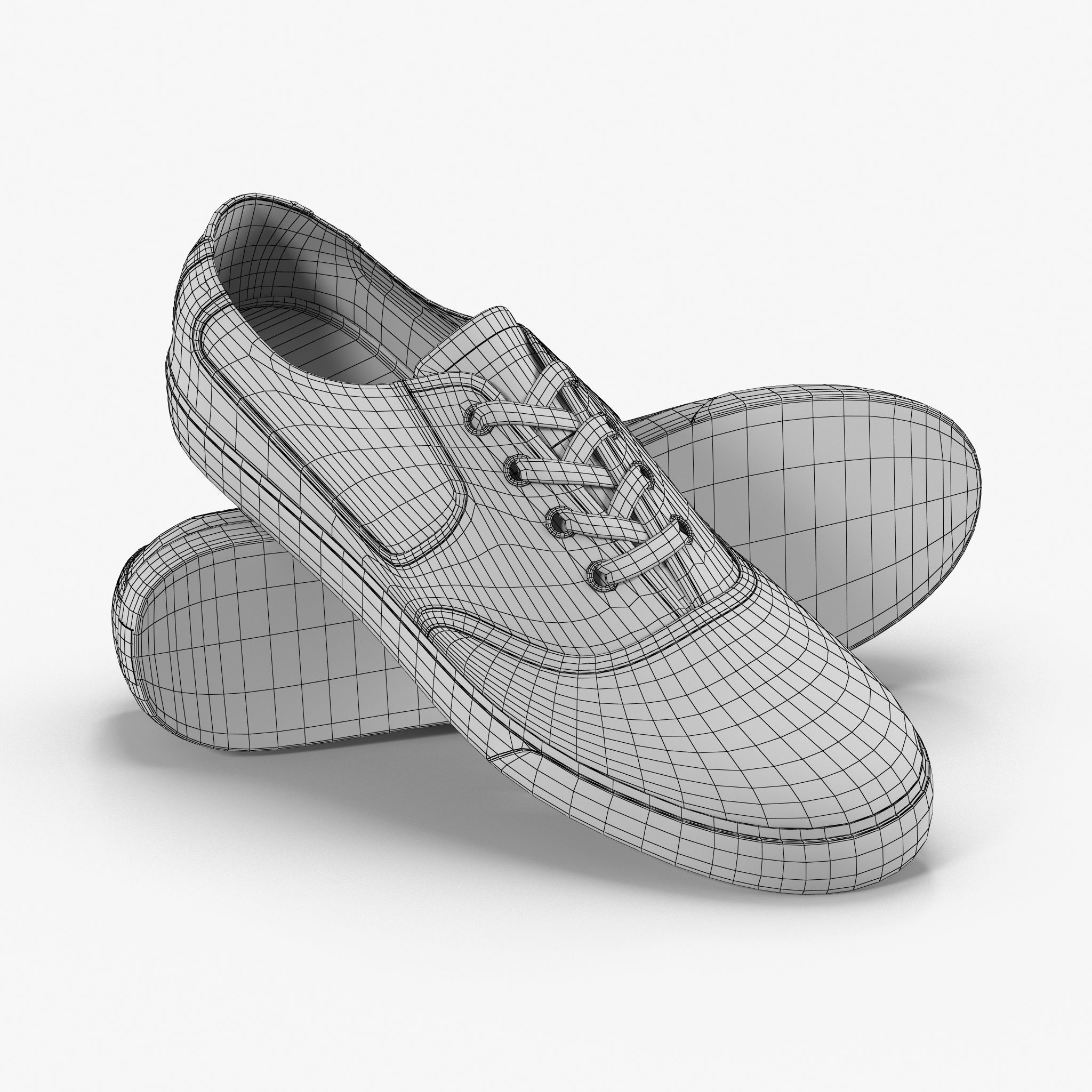 DC Shoes - Flash TX - 10 Colors Low-poly 3D model_4