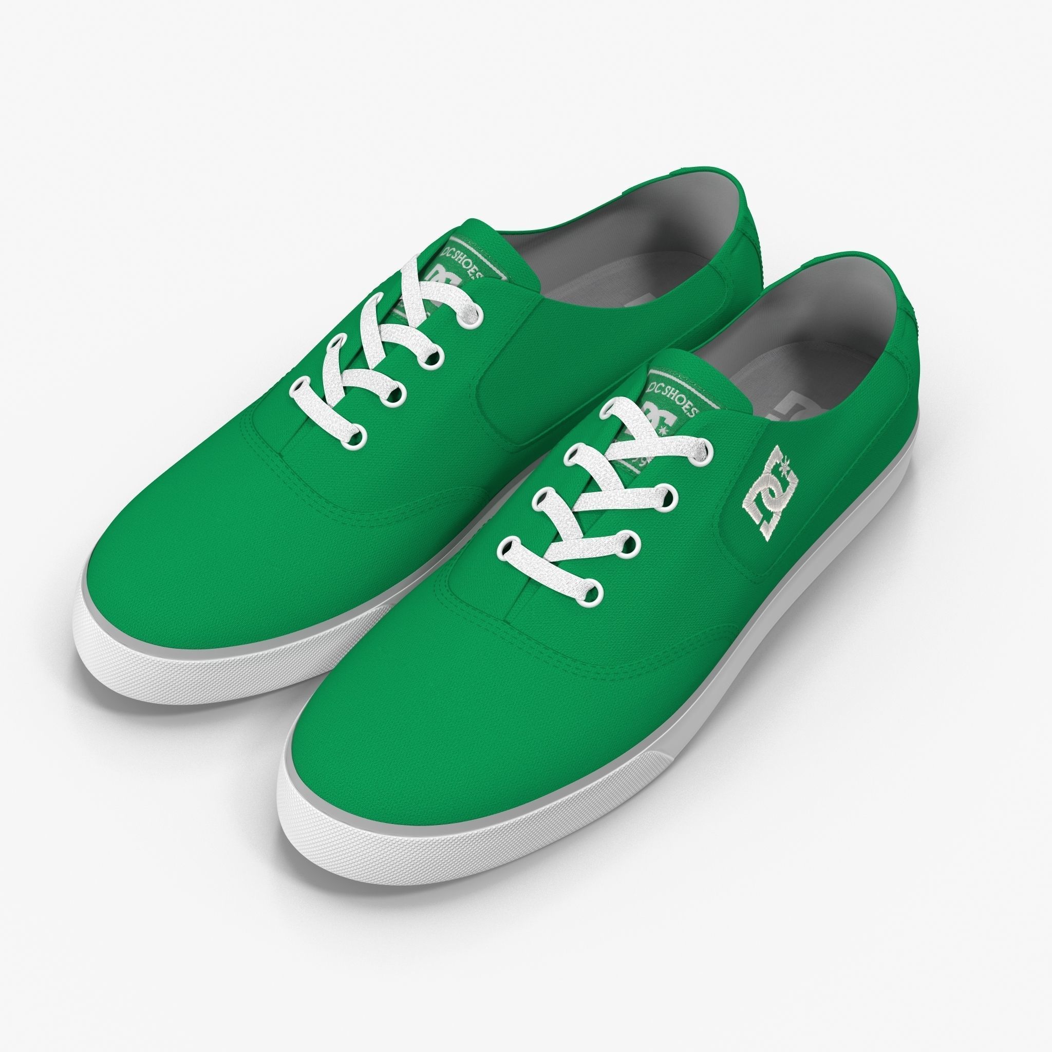 DC Shoes - Flash TX - 10 Colors Low-poly 3D model_42