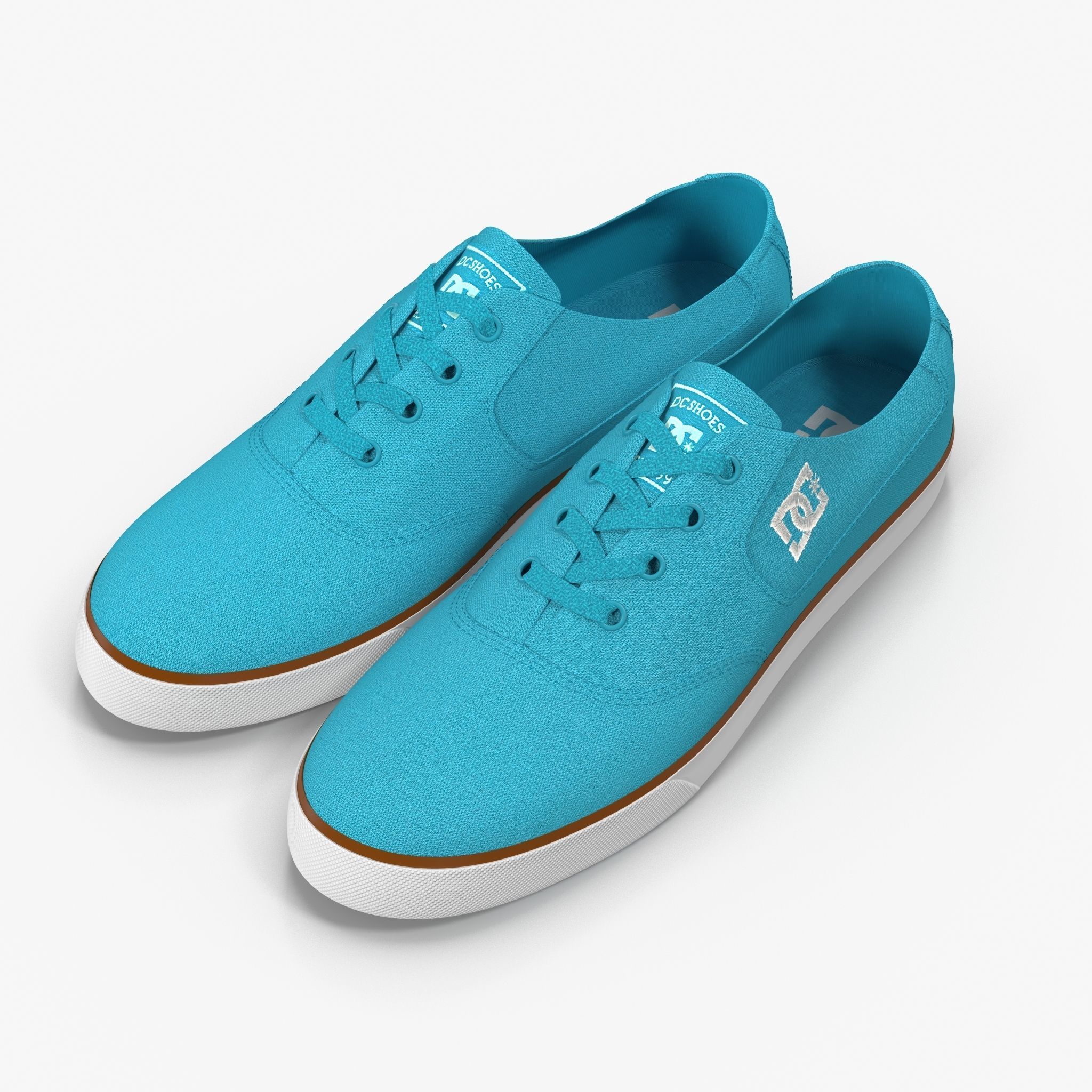 DC Shoes - Flash TX - 10 Colors Low-poly 3D model_78