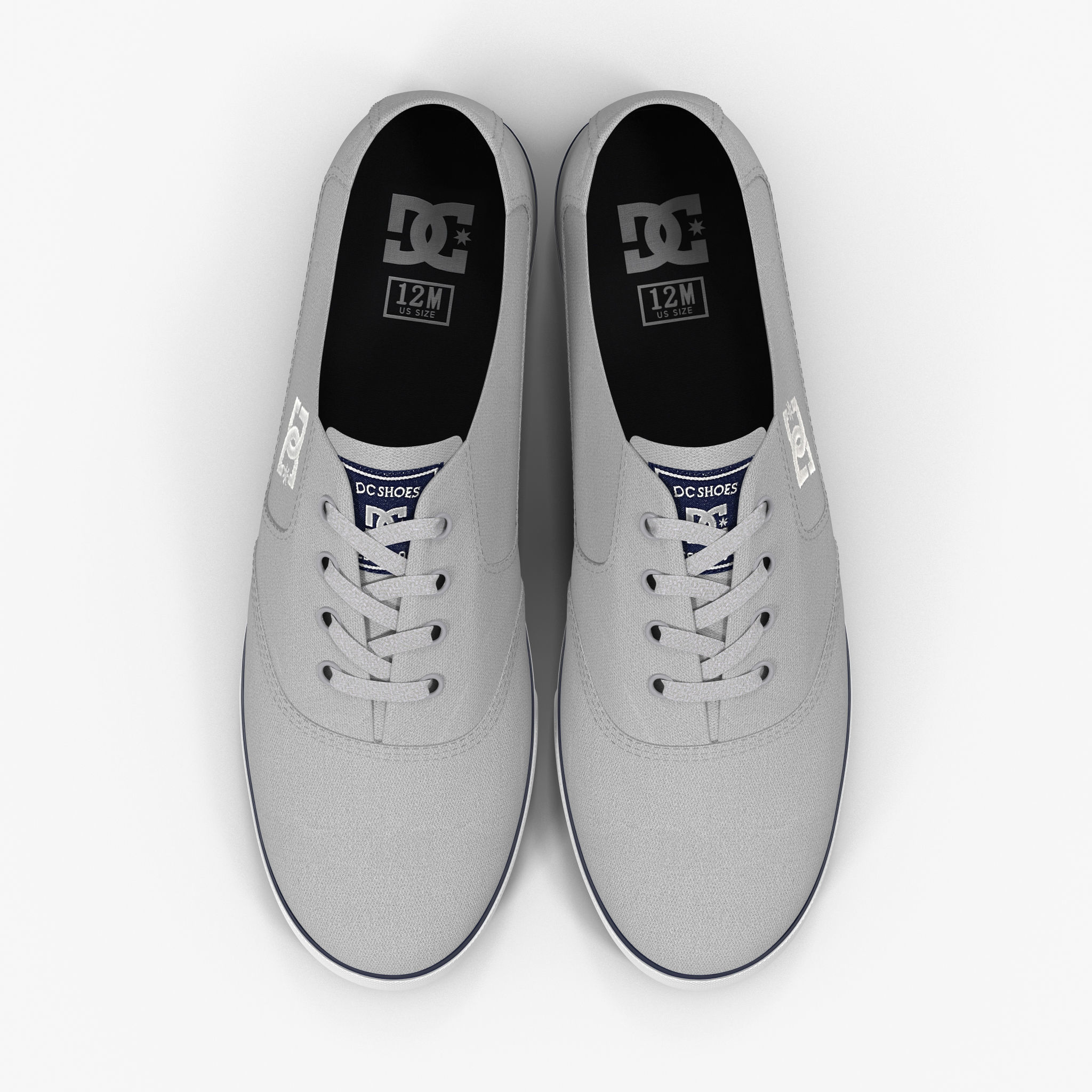 DC Shoes - Flash TX - 10 Colors Low-poly 3D model_53
