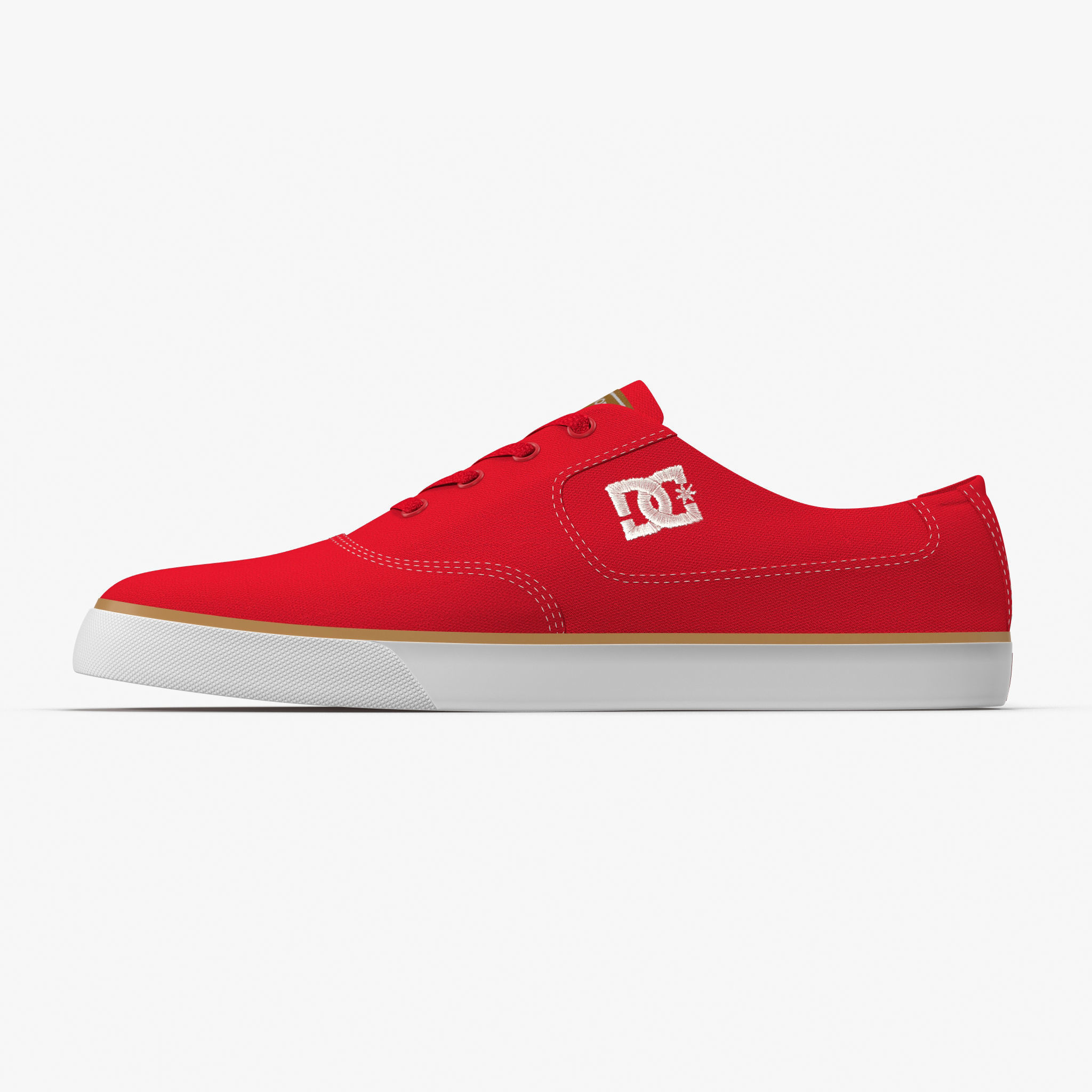 DC Shoes - Flash TX - 10 Colors Low-poly 3D model_75