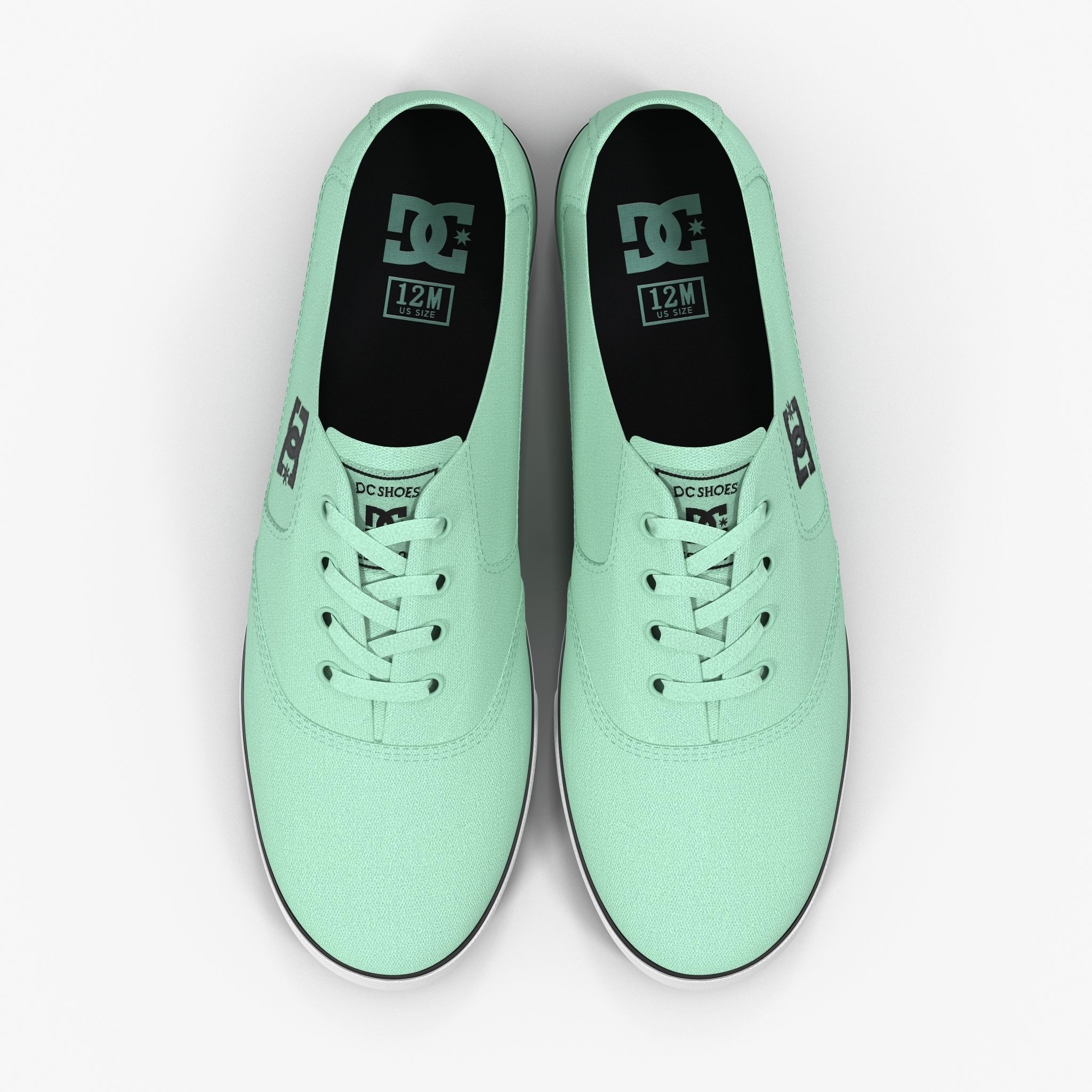 DC Shoes - Flash TX - 10 Colors Low-poly 3D model_62