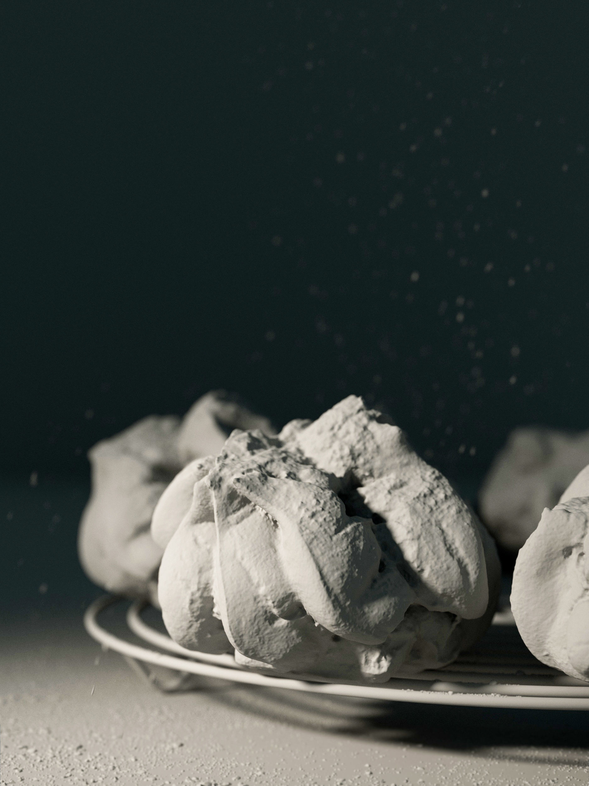 Small Eclairs 3D model_1