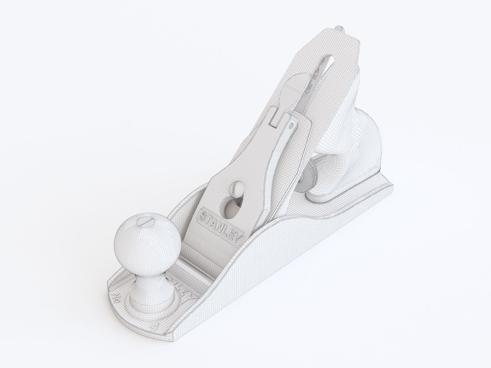 Jointer planer 3D model_1