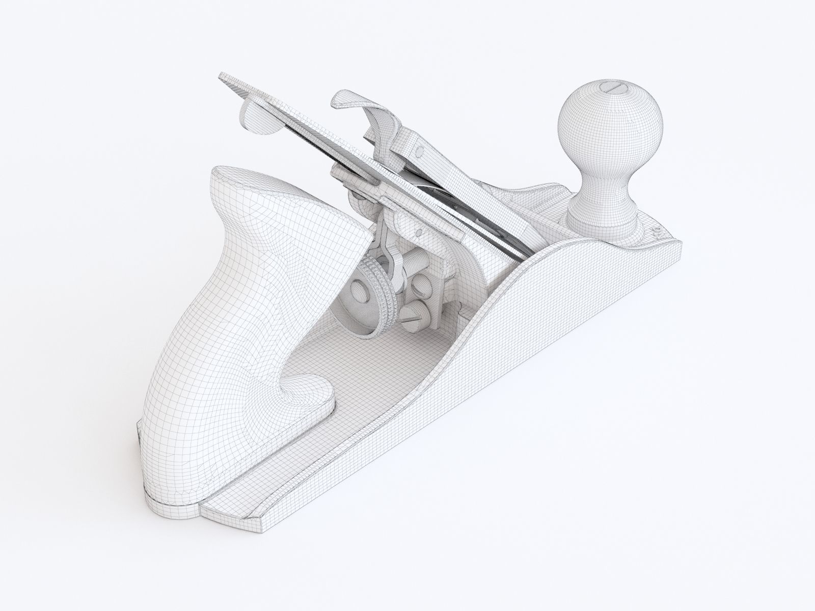 Jointer planer 3D model_3