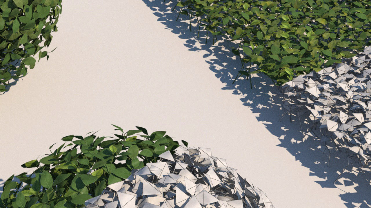 landscape pathways Low-poly 3D model_19
