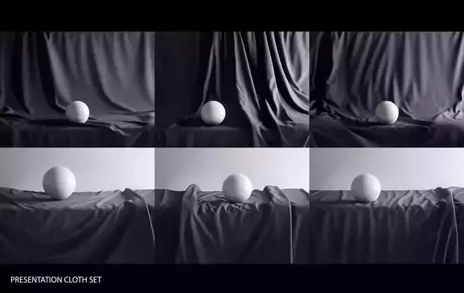 Presentation Cloth Set  3D model