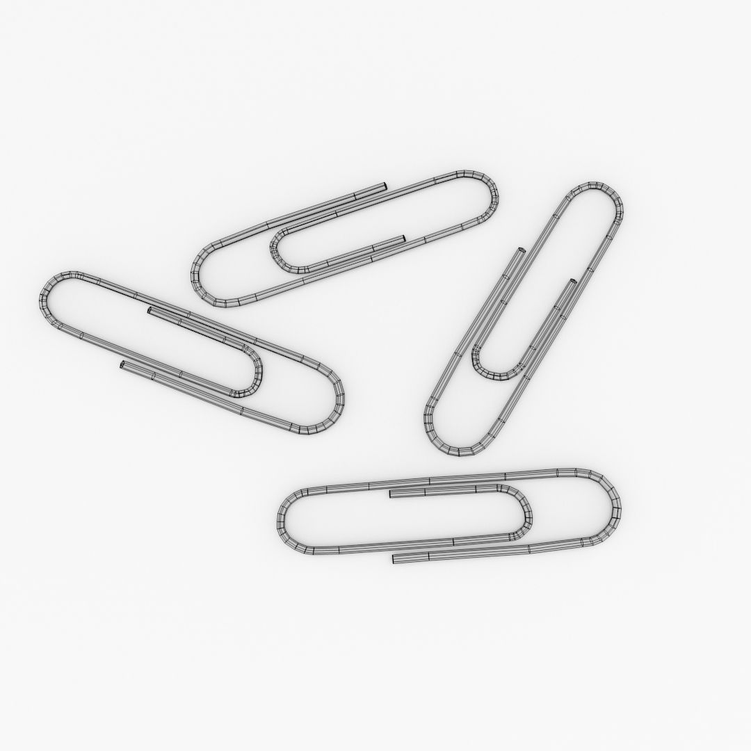 Paper Clip 3D model_4