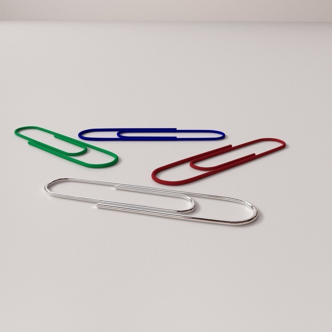 Paper Clip 3D model_1