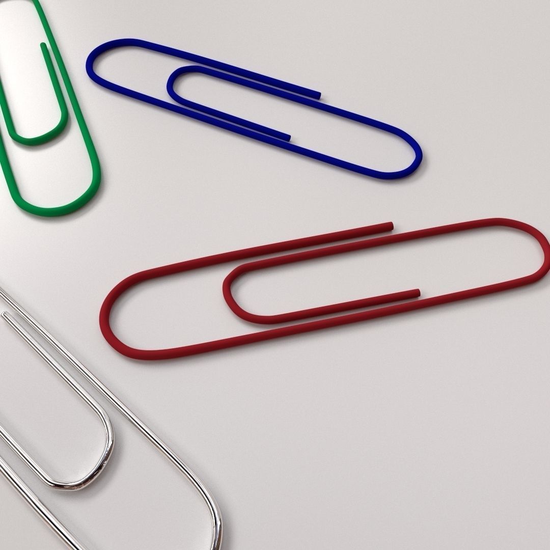 Paper Clip 3D model_2