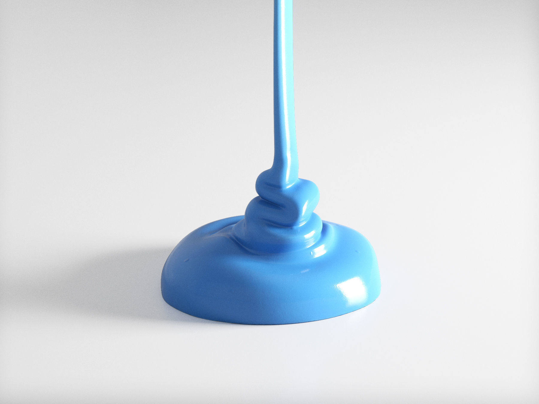 Flowing Paint Set 3D model_2
