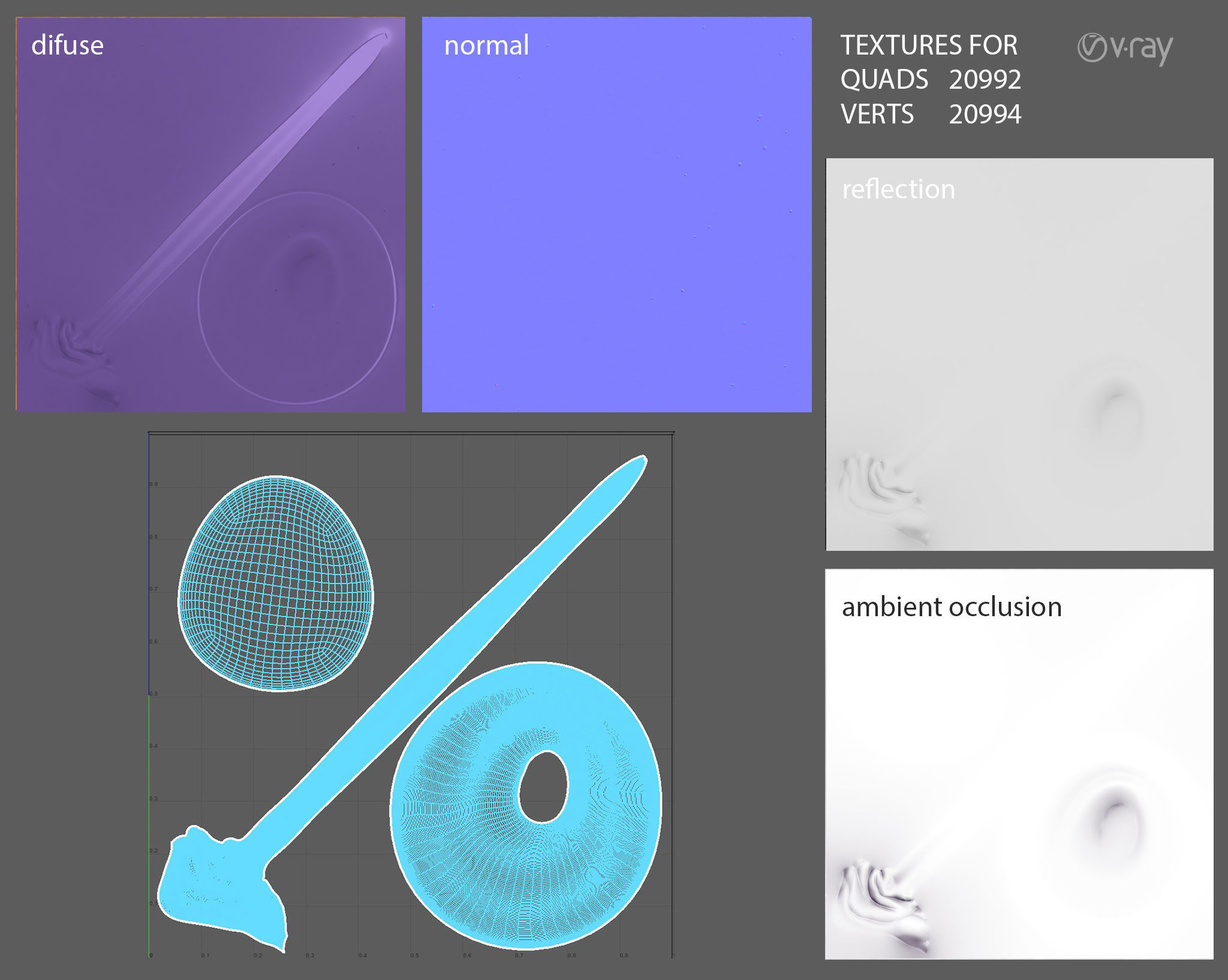 Flowing Paint Set 3D model_10
