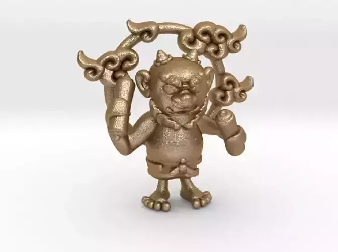 Rai-Jin Pendant 3D print model