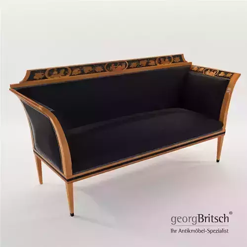 Biedermeier sofa - South Germany 1820 - Georg Britsch