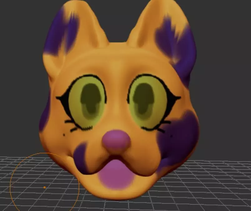 cute furry Free 3D model