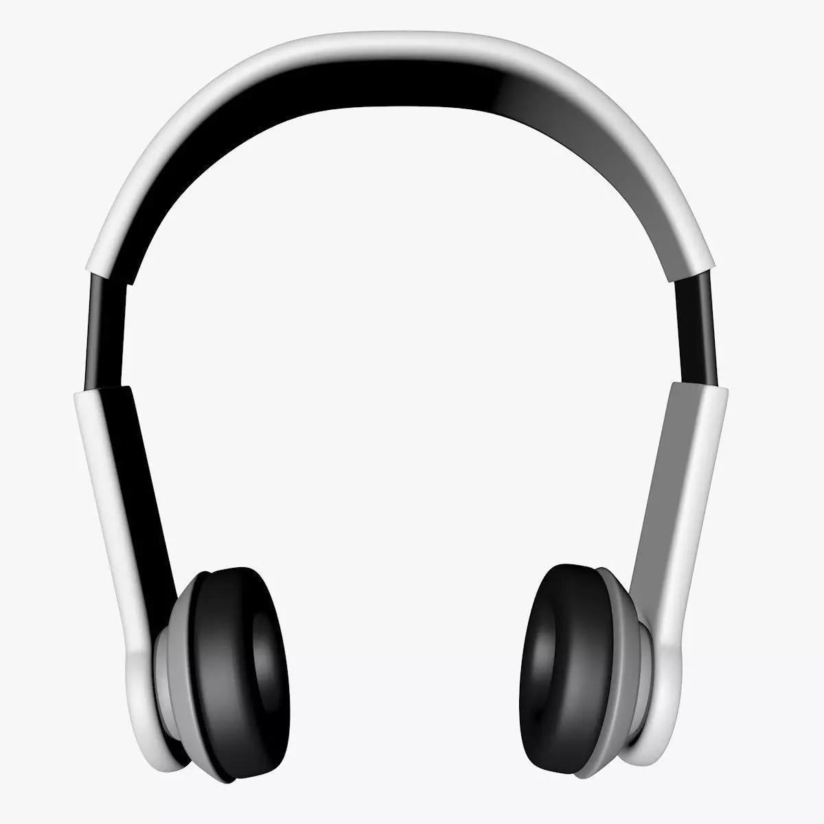 Headphone headphones Free low-poly 3D model