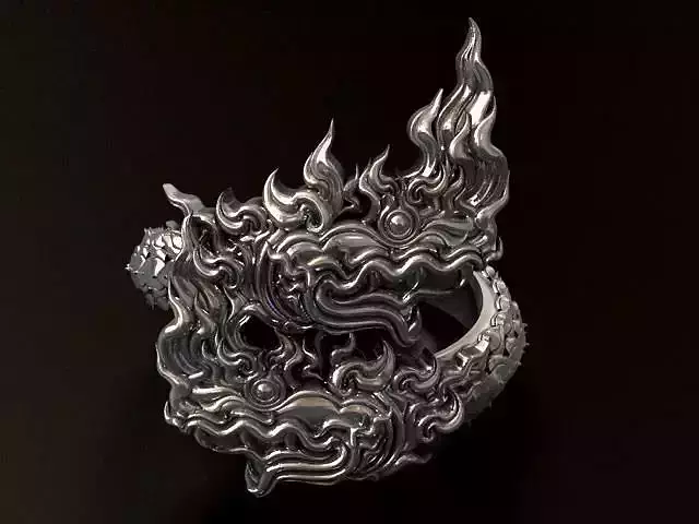 2 Heads Naga Ring
