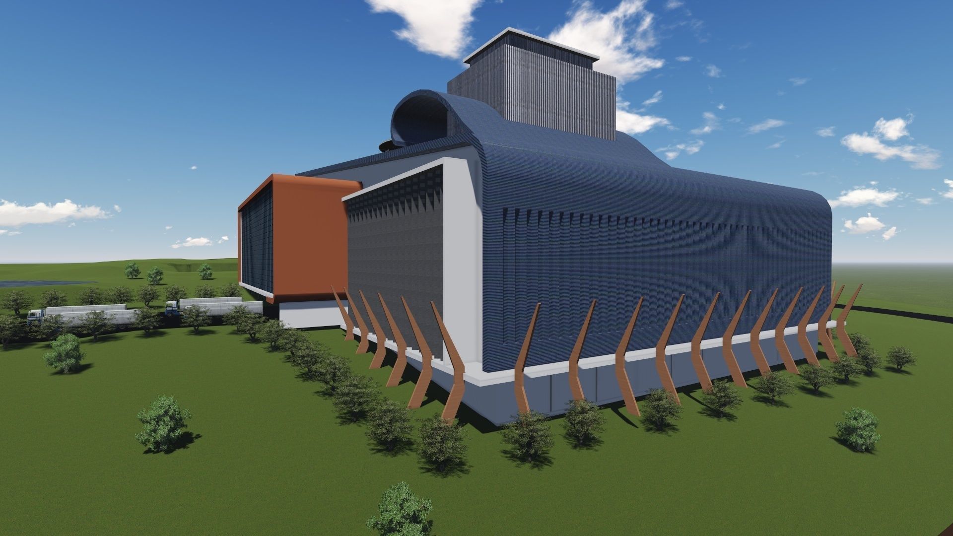 PRODUCTION THEATRE Low-poly 3D model_2