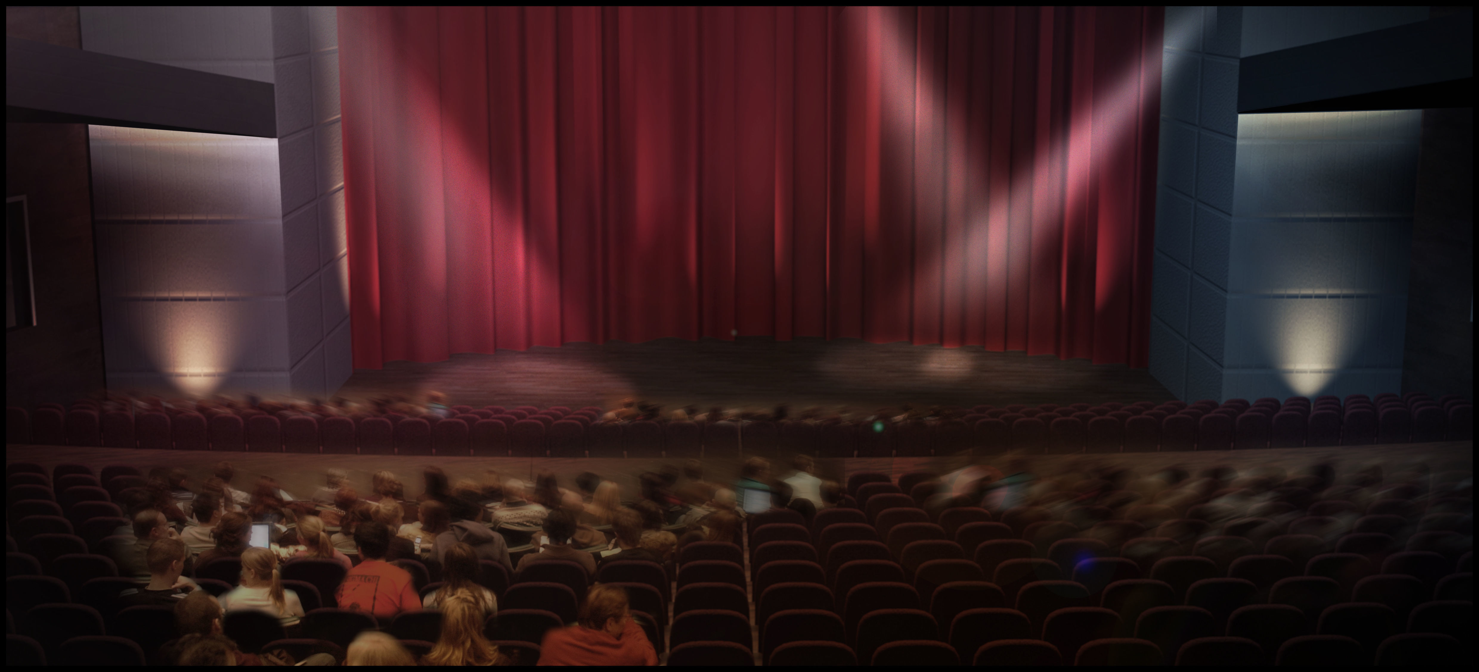 PRODUCTION THEATRE Low-poly 3D model_5